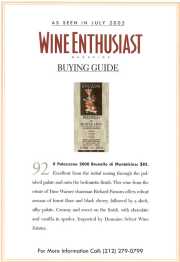 Wine Enthusiast (2000 Brunello)