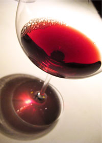 エルヴェ・シゴー　赤ワイン　グラス
