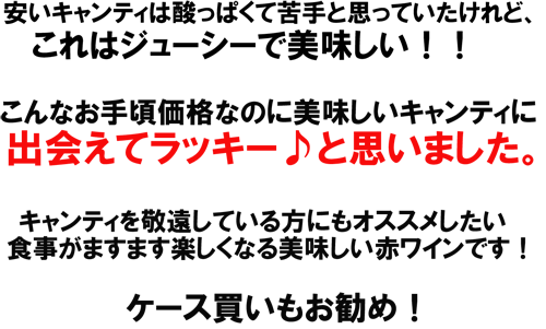 （赤）ドン・アンジェロ　キャンティ　　手頃で美味しいキャンティ