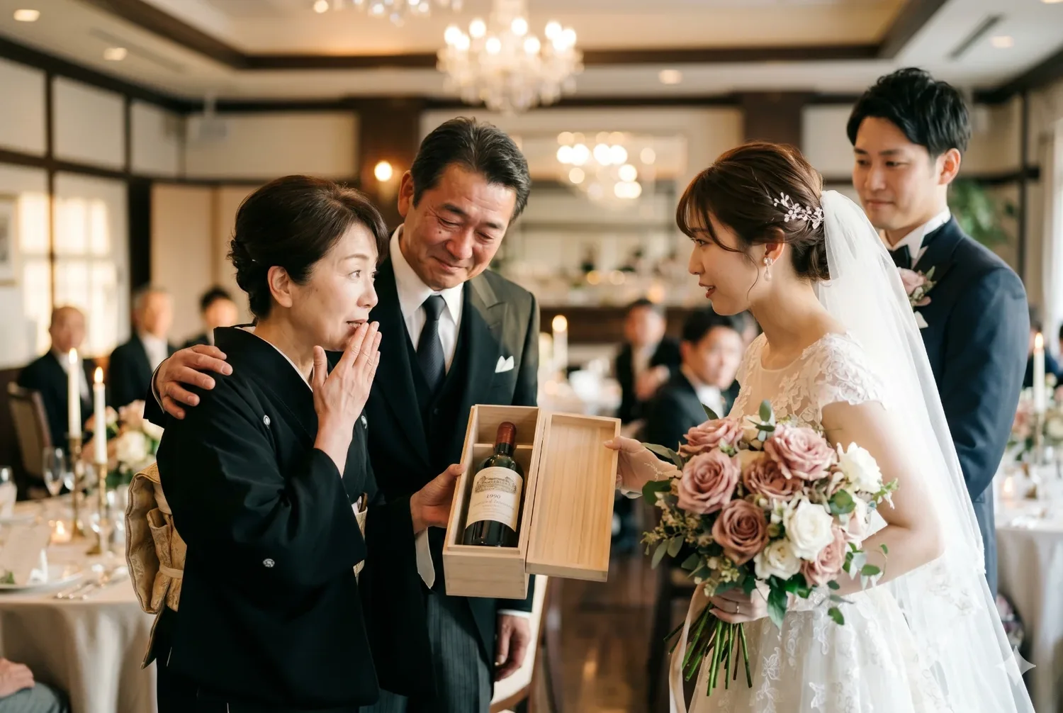 結婚年に気付くお母様