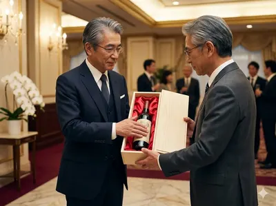 取引先様の創業年に贈呈