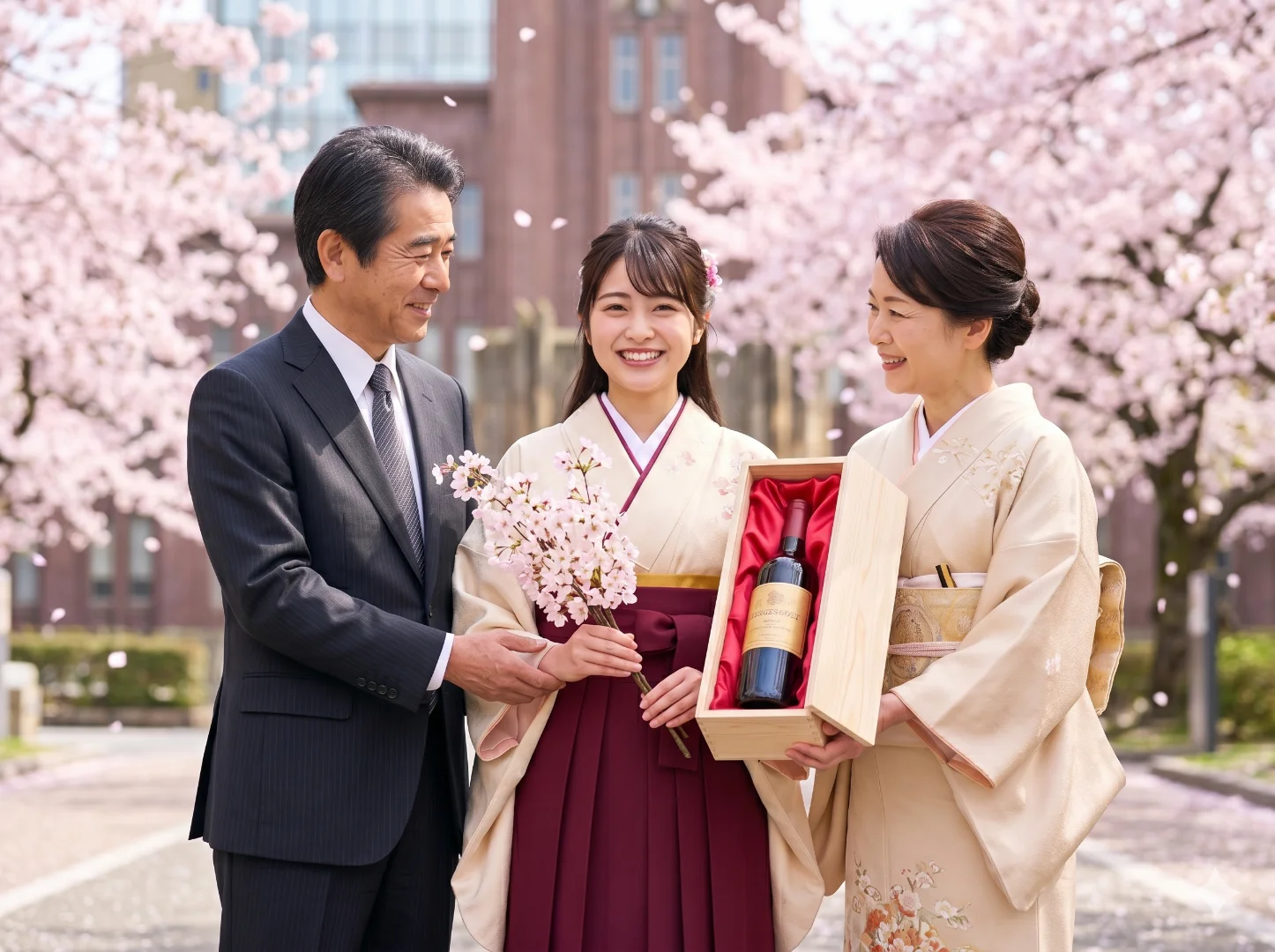 大学入学・留学帰国・新生活祝い 親子の門出ギフト