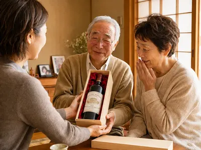 お母様の生まれ年・家族写真とともに