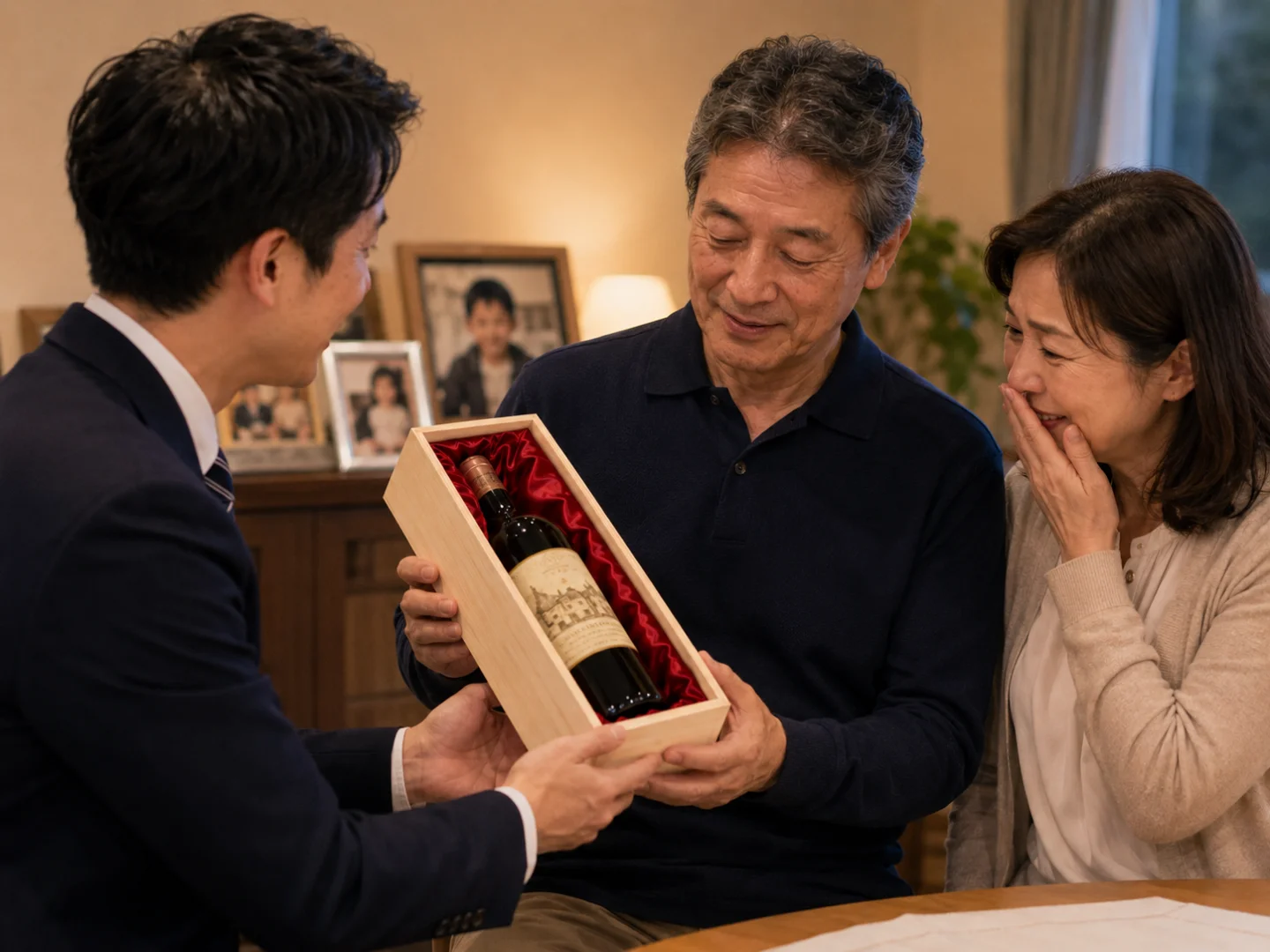 ご両親の結婚記念日・金婚式・銀婚式に息子から贈るヴィンテージワイン