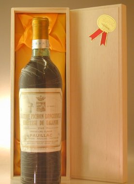１９４０　シャトー・ピション・ロングヴィル・コンテス・ド・ラランド　Chateau Pichon-Longueville Comtesse de  Lalande