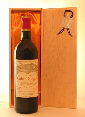 １９９８年　シャトー・カロン・セギュール（愛を伝えるハートのラベルのワイン）　ワイン