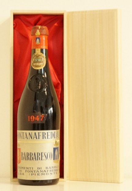 １９４７年　Fontanafredda Barbaresco　ワイン