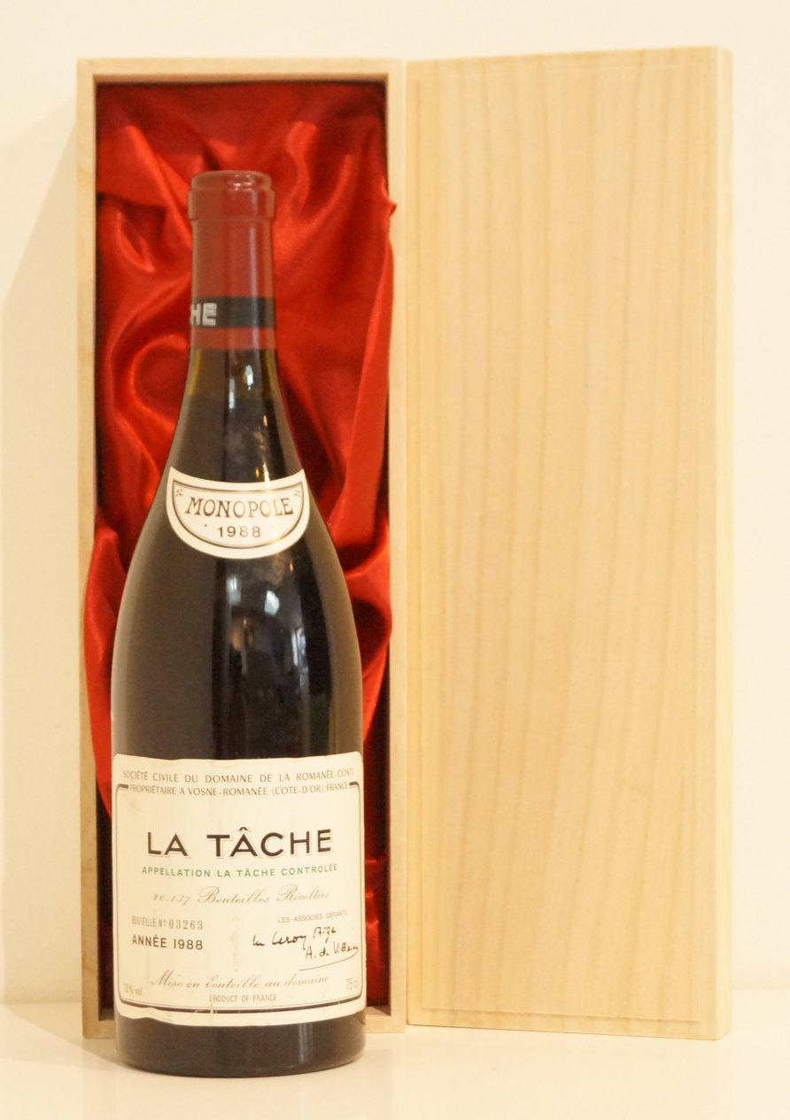 DRC LA TACHE（ラターシュ）2001 13％ 750ml ※ラベルキズ