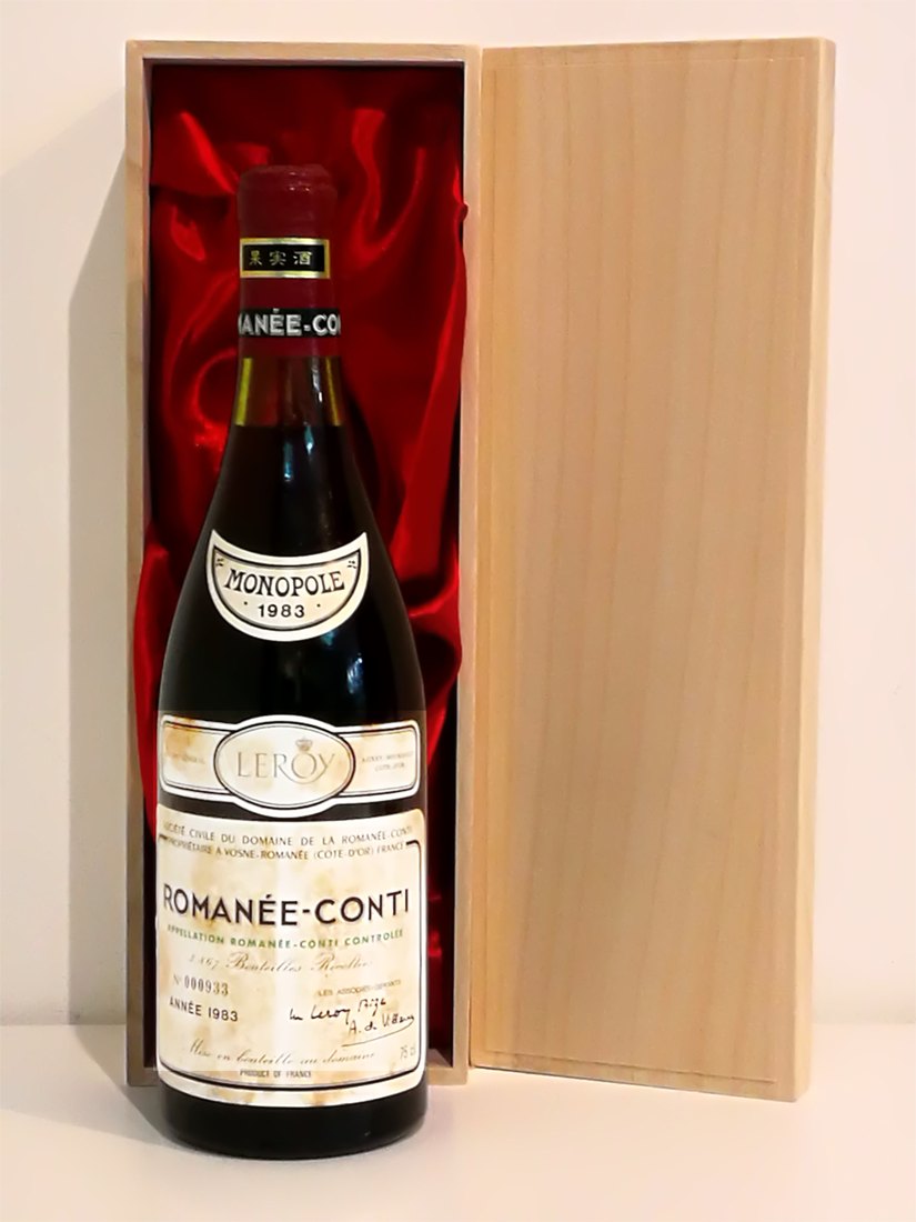 ２００３年 DRC ロマネ・コンティ 6990282 【プラチナワイン】