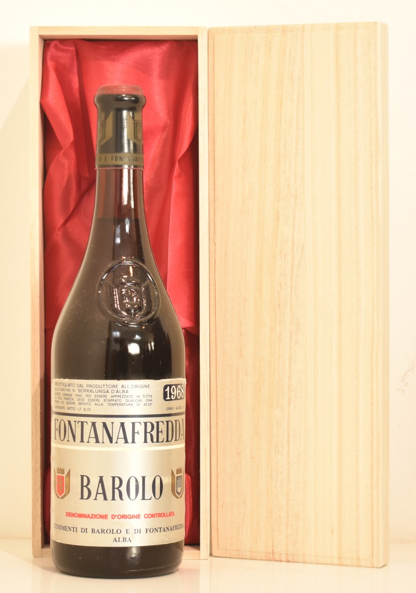 1968年 バローロ フォンタナ フレッダ 6990327 プラチナワイン