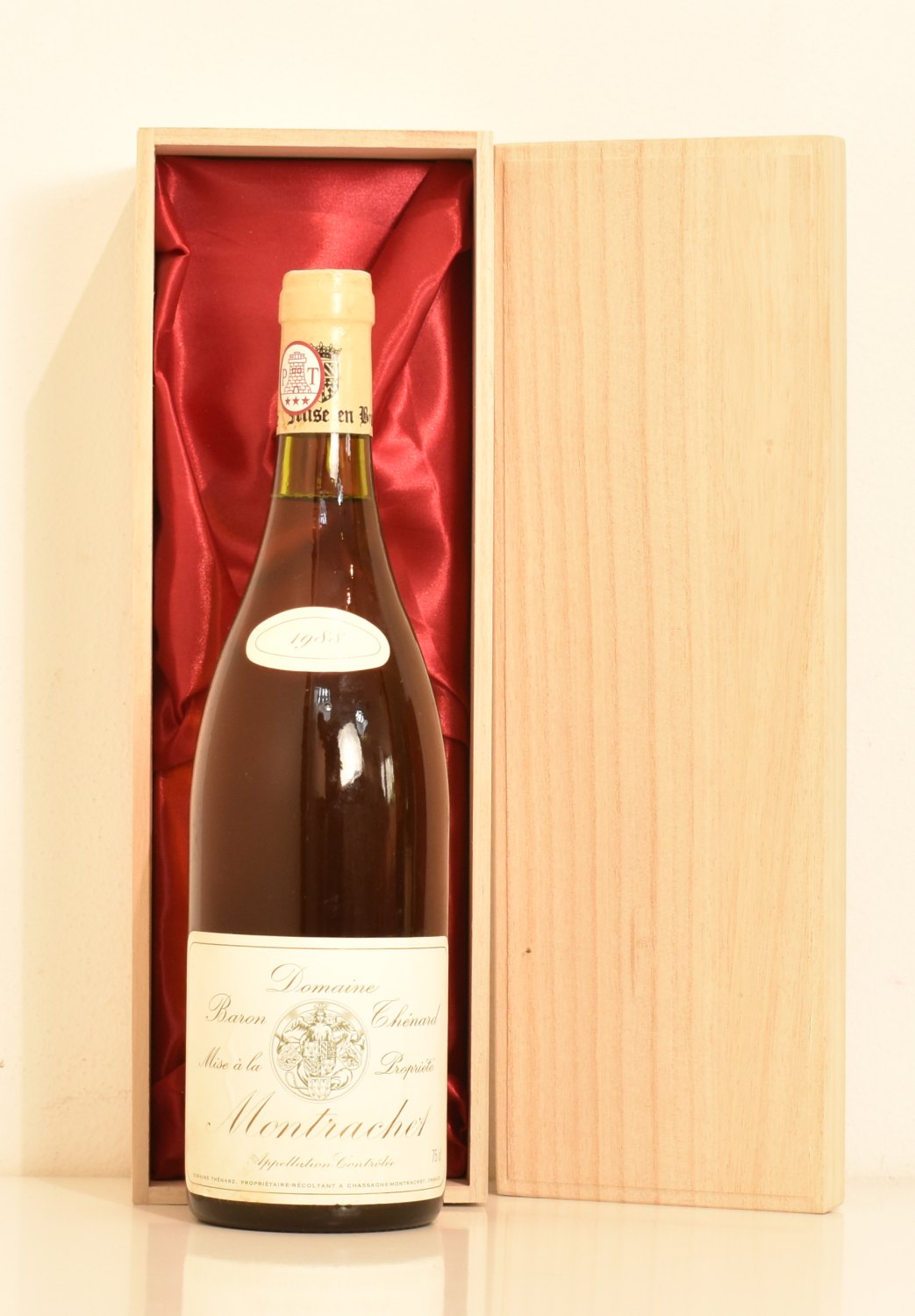 １９８８年　ドメーヌ・バロン・テナール モンラッシェ グラン・クリュ　ワイン