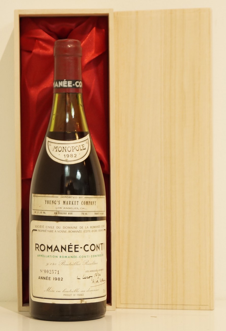 正式的 1982 【空瓶】ラ・ターシュ DRC - ワイン - alrc.asia