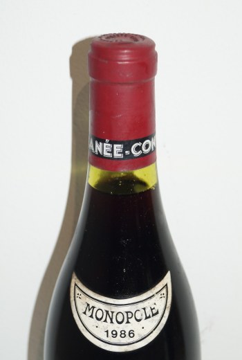 １９８６年 DRC ロマネ・コンティ 6990453 【プラチナワイン】