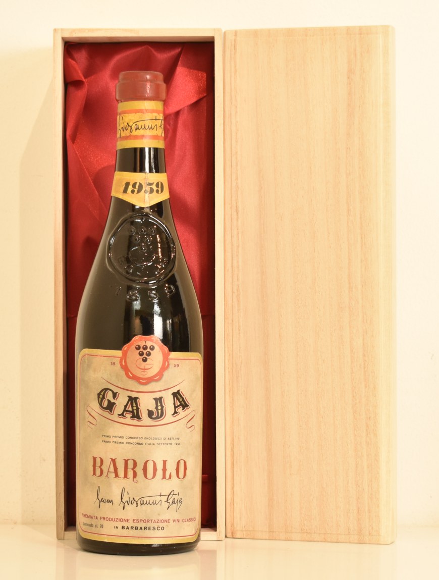 1959年 Gaja Barolo 750ml 6990620 【プラチナワイン】