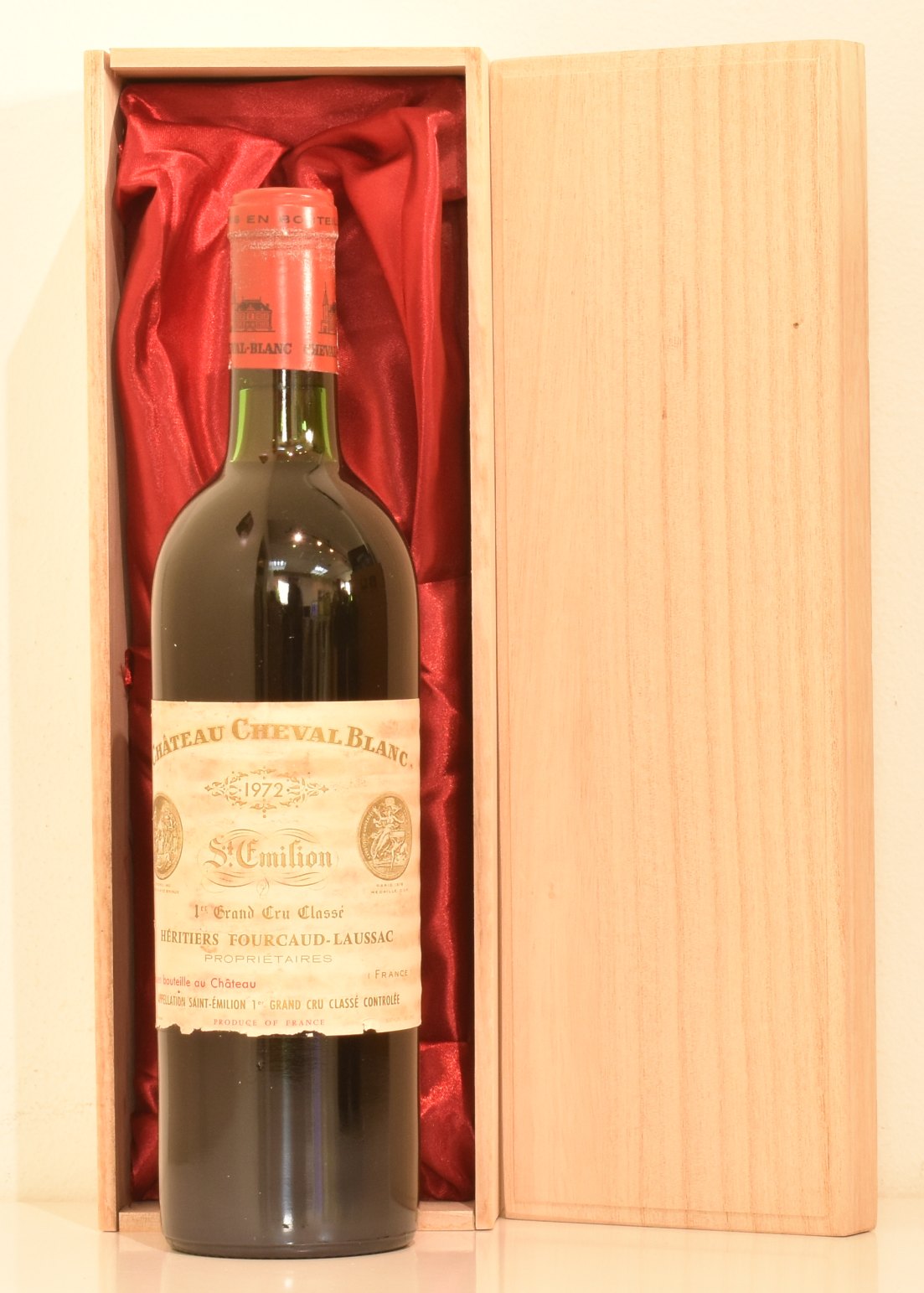 １９７２年　シャトー・シュヴァル・ブラン　ワイン