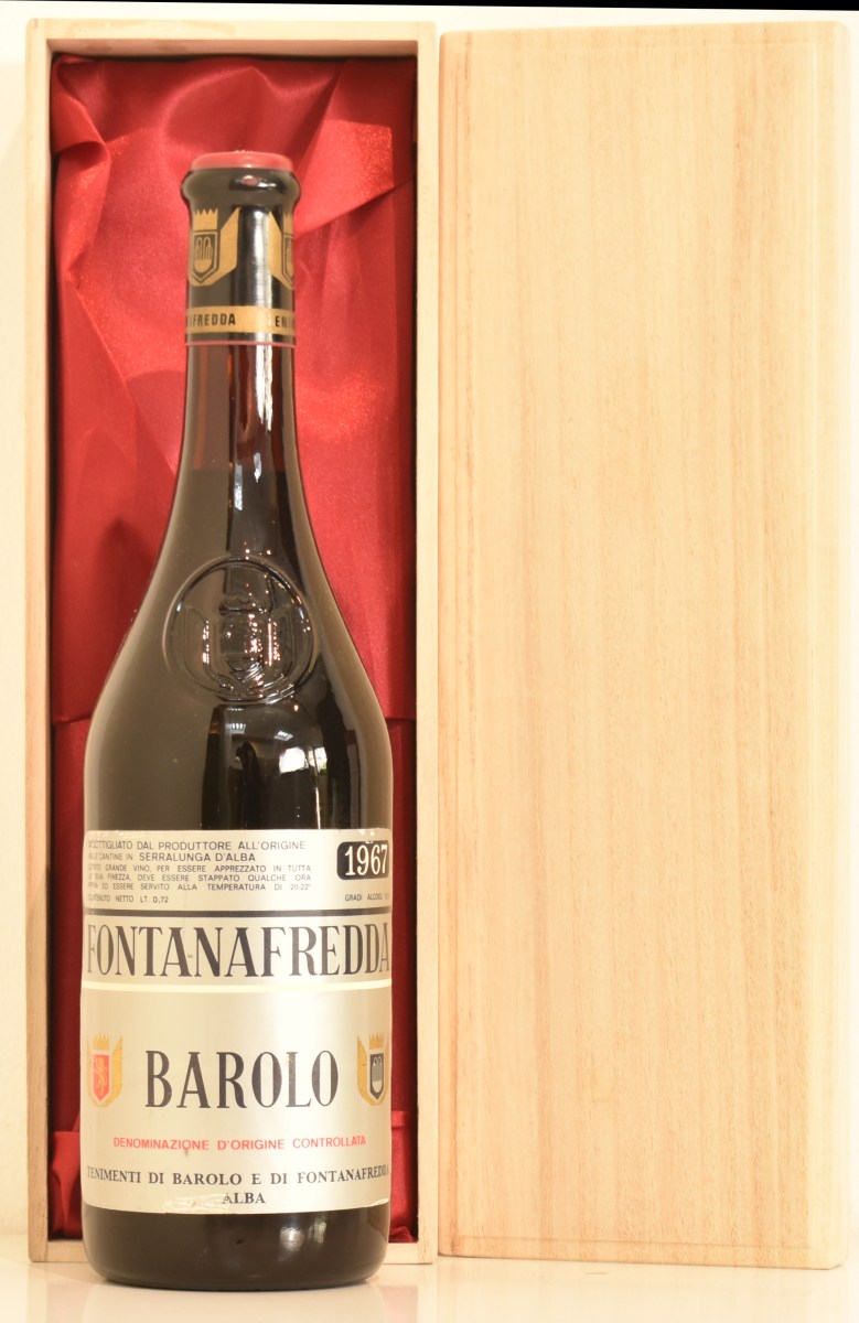 １９６７年　バローロ　フォンタナ・フレッダ　ワイン
