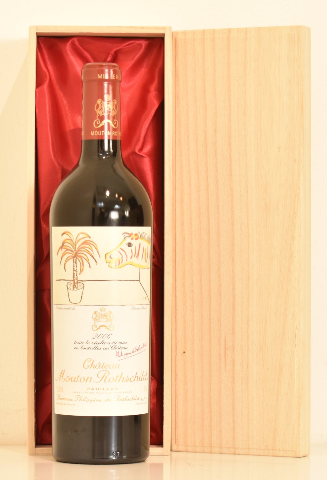 2006年 シャトー・ムートン・ロートシルト 6990875 【プラチナワイン】 