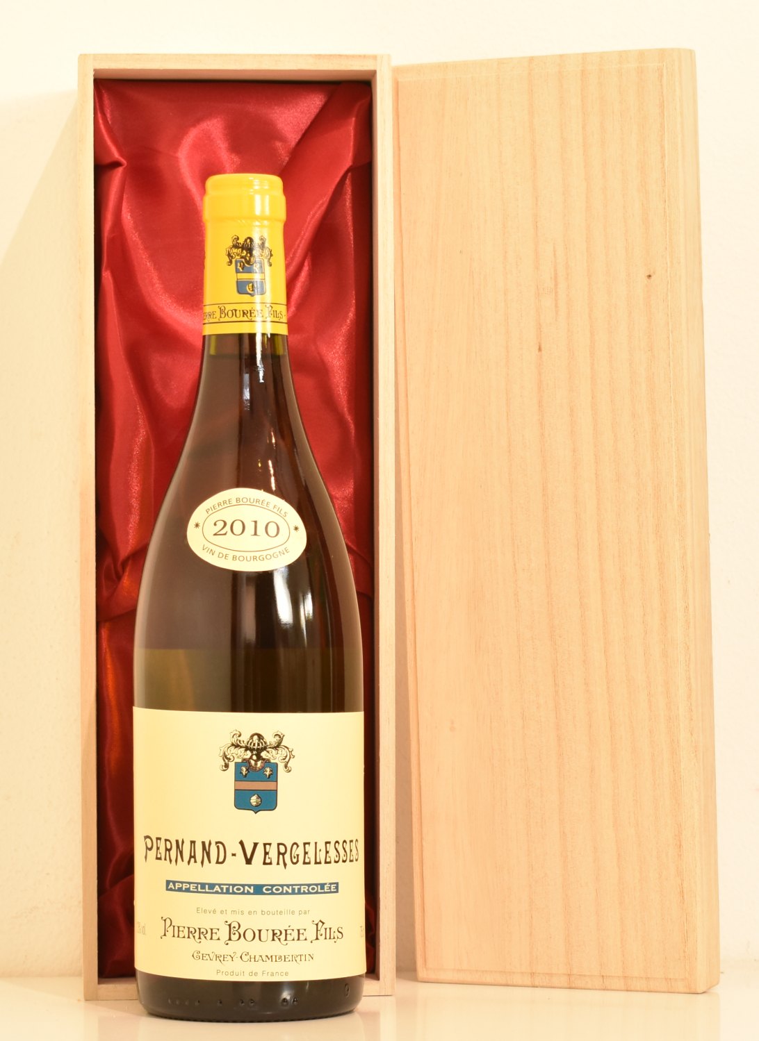 ２０１０年　ピエール・ブレ　ペルナン・ヴェルジュレス・ブラン　ワイン