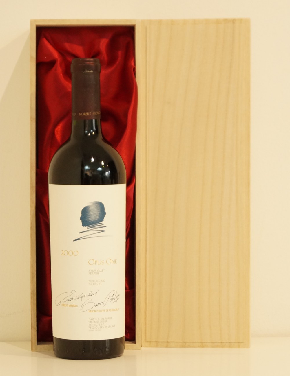未開栓】【OPUS ONE 2000 750ml 14% オーパスワン 赤ワイン】