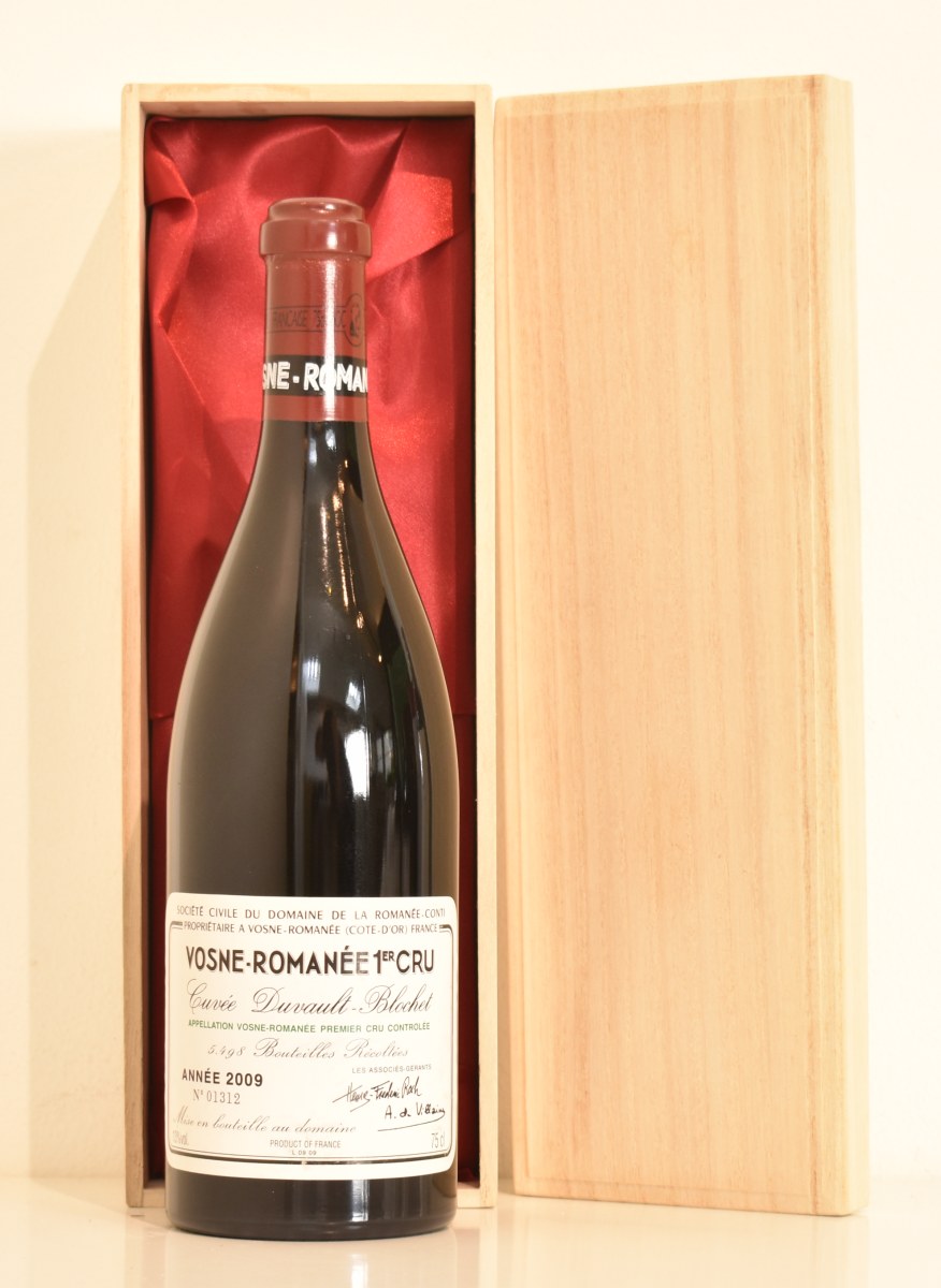 ２００９年　DRC　ヴォーヌ・ロマネ　プルミエ・クリュ　（ドメーヌ・ド・ラ・ロマネ・コンティ）　ワイン