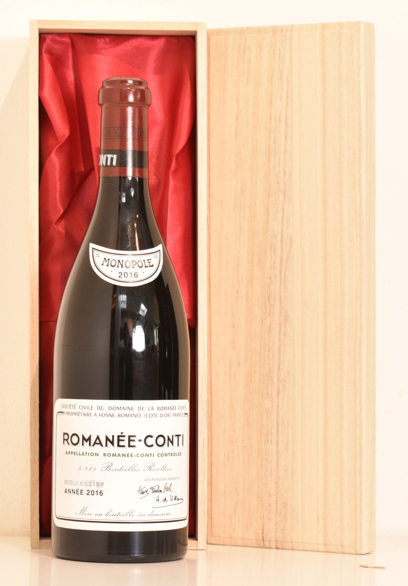 ２０１６年　DRC　ロマネ・コンティ　ワイン