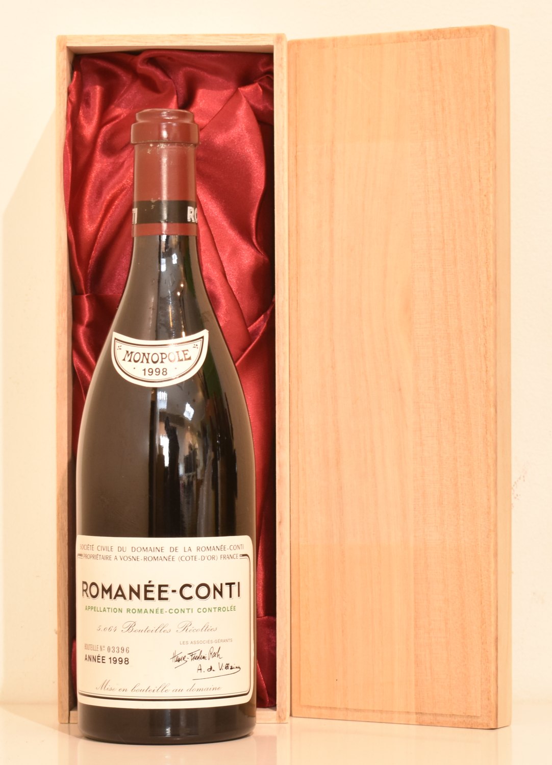 １９９８年　DRC　ロマネ・コンティ　ワイン