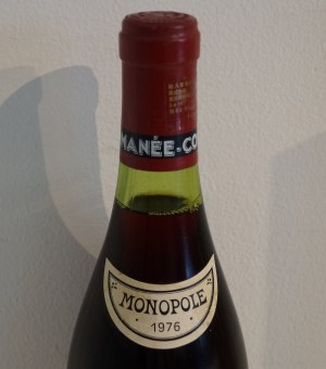 １９７６年　DRC　ロマネ・コンティ（２）のラベル画像