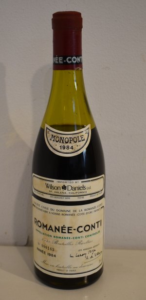 １９８４年 DRC ロマネ・コンティ（液面・コルク訳あり）の液面画像