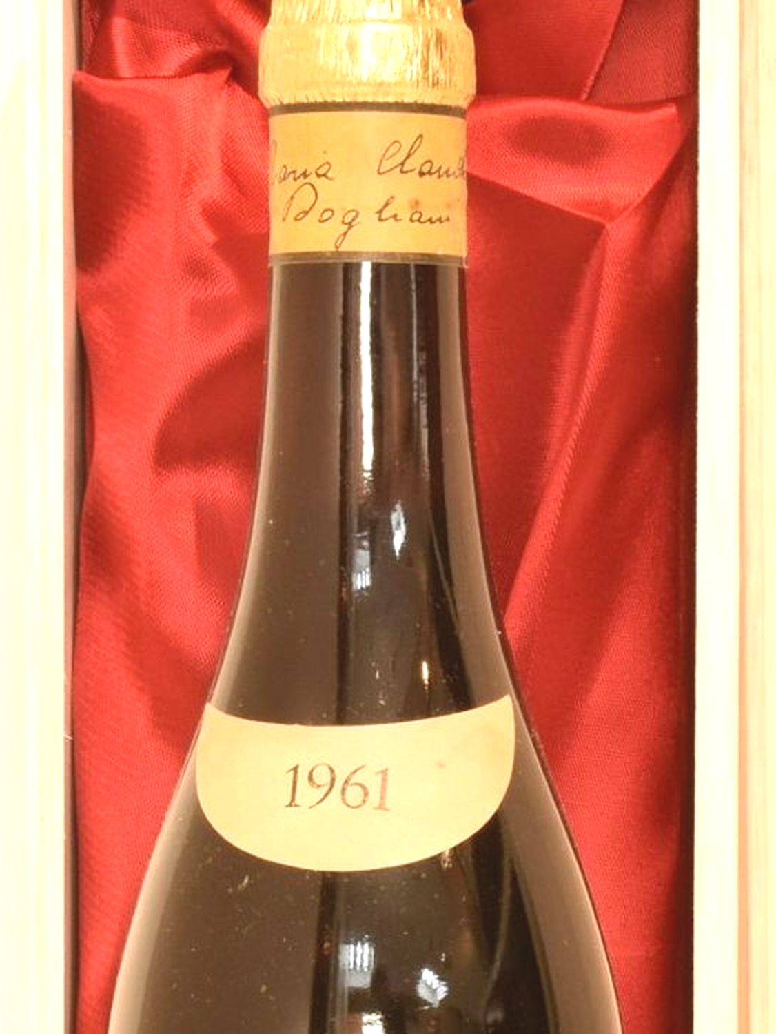 １９６１年 デ・マリア バローロ 赤ワインの液面画像