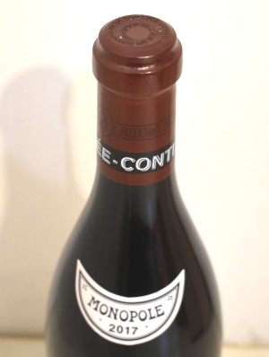 ２０１７年 DRC ロマネ・コンティ（ファインズ輸入） 赤ワインの液面画像