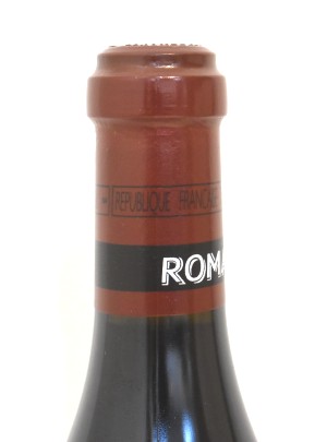 ２０１７年 DRC ロマネ・コンティ（ファインズ輸入） 赤ワインのボトル画像