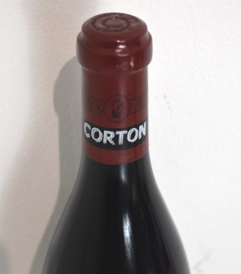 ２００９年　DRC　コルトン　（ドメーヌ・ド・ラ・ロマネ・コンティ）の液面画像