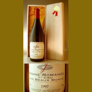 1997 Jean Grivot Vosne-Romanee les Beaux Montsフランス産ヴィンテージワイン
