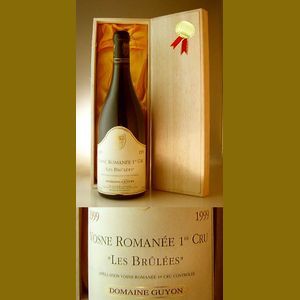 1999 Domaine Guyon Vosne- Romanee Les Bruleesフランス産ヴィンテージワイン