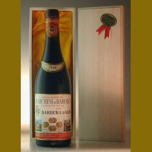 1968 Opera Pia Marchesi di Barolo Barbera Dalbaイタリア産ヴィンテージワイン