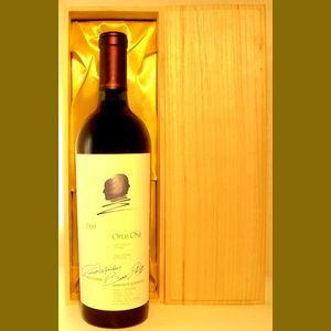 1989 Robert Mondavi & Baron Philippe-Rothchild Opus Oneアメリカ産ヴィンテージワイン