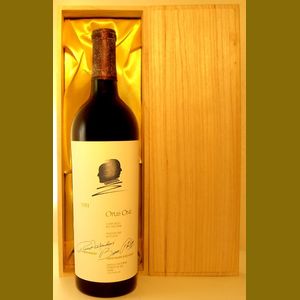 1981 Robert Mondavi & Baron Philippe-Rothchild Opus One   アメリカ産ヴィンテージワイン