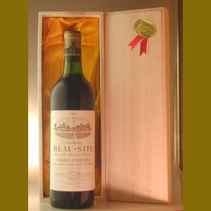 1967 ＣＨ．ＢＥＡＵ－ＳＩＴＥフランス産ヴィンテージワイン