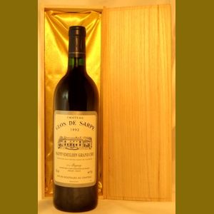 1992 Chateau CLOS DE SARPE GRD CRU            フランス産ヴィンテージワイン