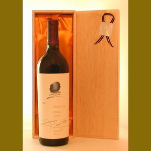 1980 Robert Mondavi & Baron Philippe-Rothchild Opus Oneアメリカ産ヴィンテージワイン