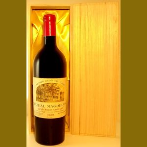 1929 CHATEAU　MAGDELAINEフランス産ヴィンテージワイン