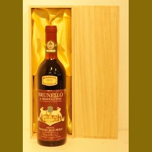1972 Brunello di Montalcino Poggio Alle Muraイタリア産ヴィンテージワイン