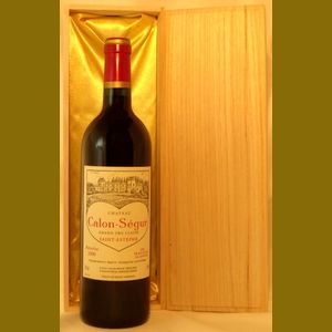 １９９９年　シャトー・カロン・セギュール（愛を伝えるハートのラベルのワイン）　6081005　【プラチナワイン】