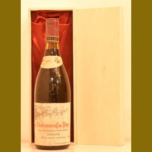 1971 Chateauneuf du Pape DOMAINE PETITE GARDIOLEフランス産ヴィンテージワイン