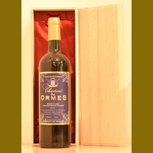 2018 Chartron des Ormesフランス産ヴィンテージワイン