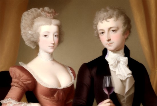 ロマネ・コンティはポンパドール夫人とルイ15世のいとこであるコンティ公爵(ルイ・フランソワ1世)が畑の所有権争いを演じた