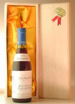 １９７３ シャンソン ボーヌ・プルミエクリュ クロ・デ・フェーヴ ハーフ Domaine Chanson Beaune 1er Cru Clos Des Feves