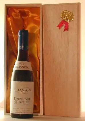 １９７２ シャンソン ボーヌ・プルミエクリュ クロ・デ・ロワ ハーフ Domaine Chanson Beaune 1er Cru Clos De Roi