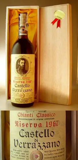 １９６７ カステッロ・ディ・ヴェッラッツァーノ キャンティ・クラシコ・リゼルヴァ Castello di Verrazzano