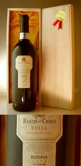 １９９４ バロン・デ・チレル・レゼルバ Baron de Chirel Reserva